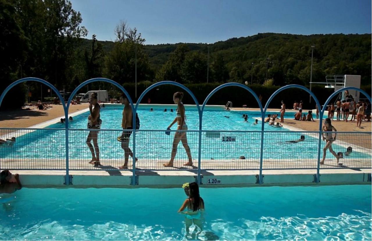Camping Le Paisserou Najac Buitenkant foto